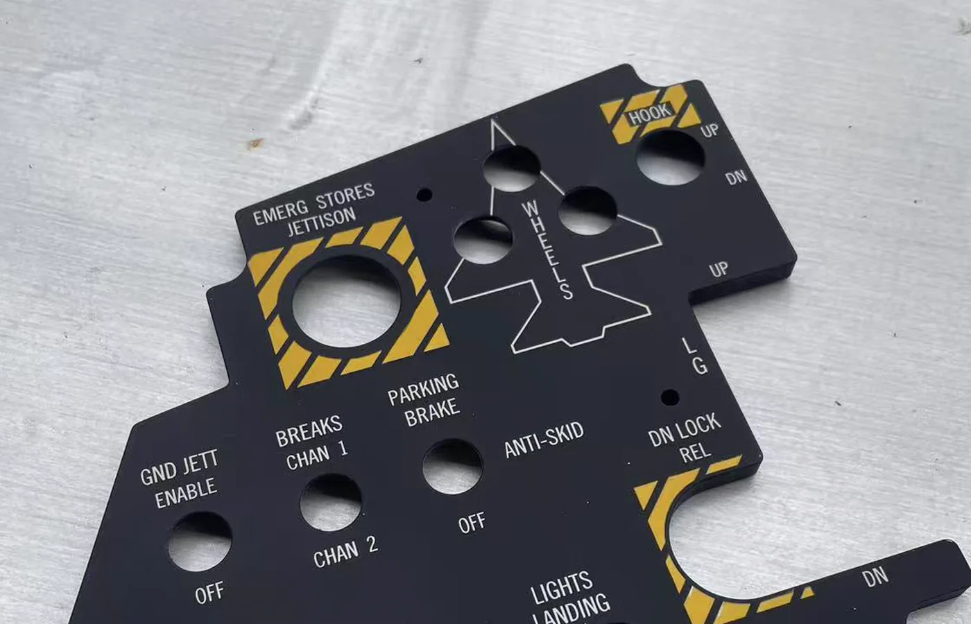 Panel processing, markings and surface finishing